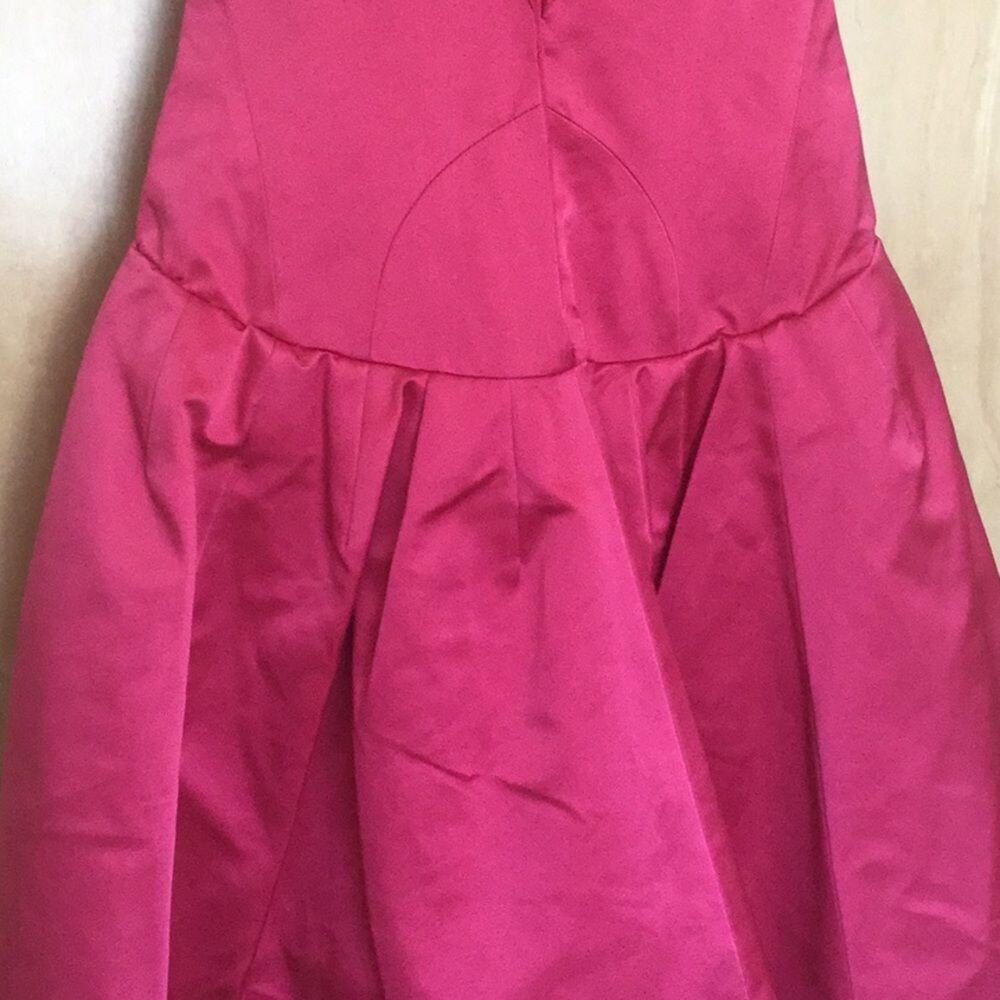 ZAC POSEN COCKTAIL DRESS, FUCHSIA. - Picture 13 of 16